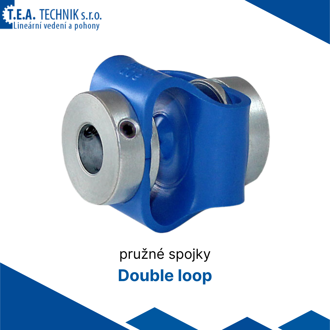 pružné spojky Double loop