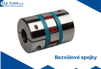 Bezvůlové spojky pro Váš krokový motor či servomotor