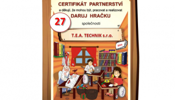 I letos jsme partnery projektu Daruj hračku